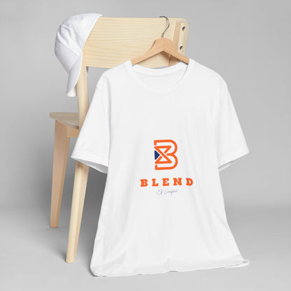 Blend Logo T-Shirt — Bold Orange Brand Tee