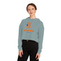 Cropped Hoodie - BLEND Logo Graphic Crop Hooded Sweatshirt