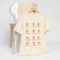 Blend Pattern Graphic Tee — Minimal Logo Repeat Streetwear T-Shirt