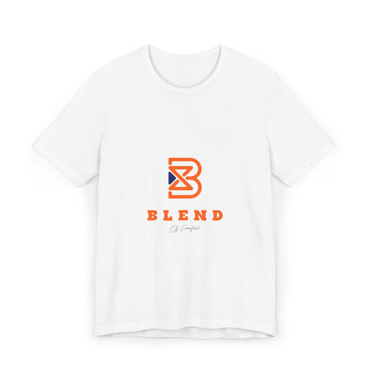Blend Logo T-Shirt — Bold Orange Brand Tee