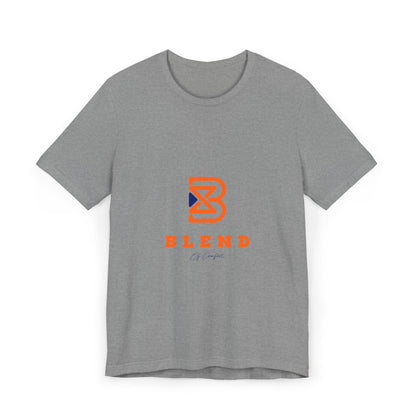 Blend Logo T-Shirt — Bold Orange Brand Tee