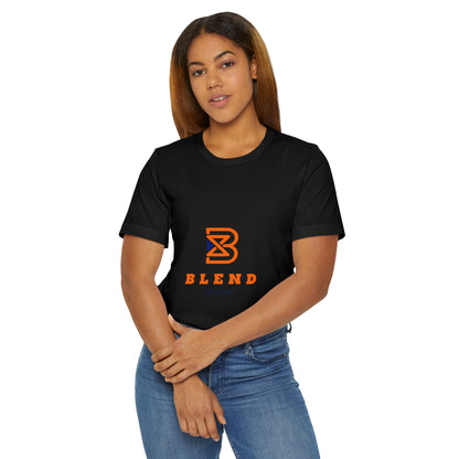 Blend Logo T-Shirt — Bold Orange Brand Tee