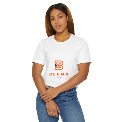 Blend Logo T-Shirt — Bold Orange Brand Tee