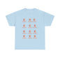 Blend Pattern Graphic Tee — Minimal Logo Repeat Streetwear T-Shirt