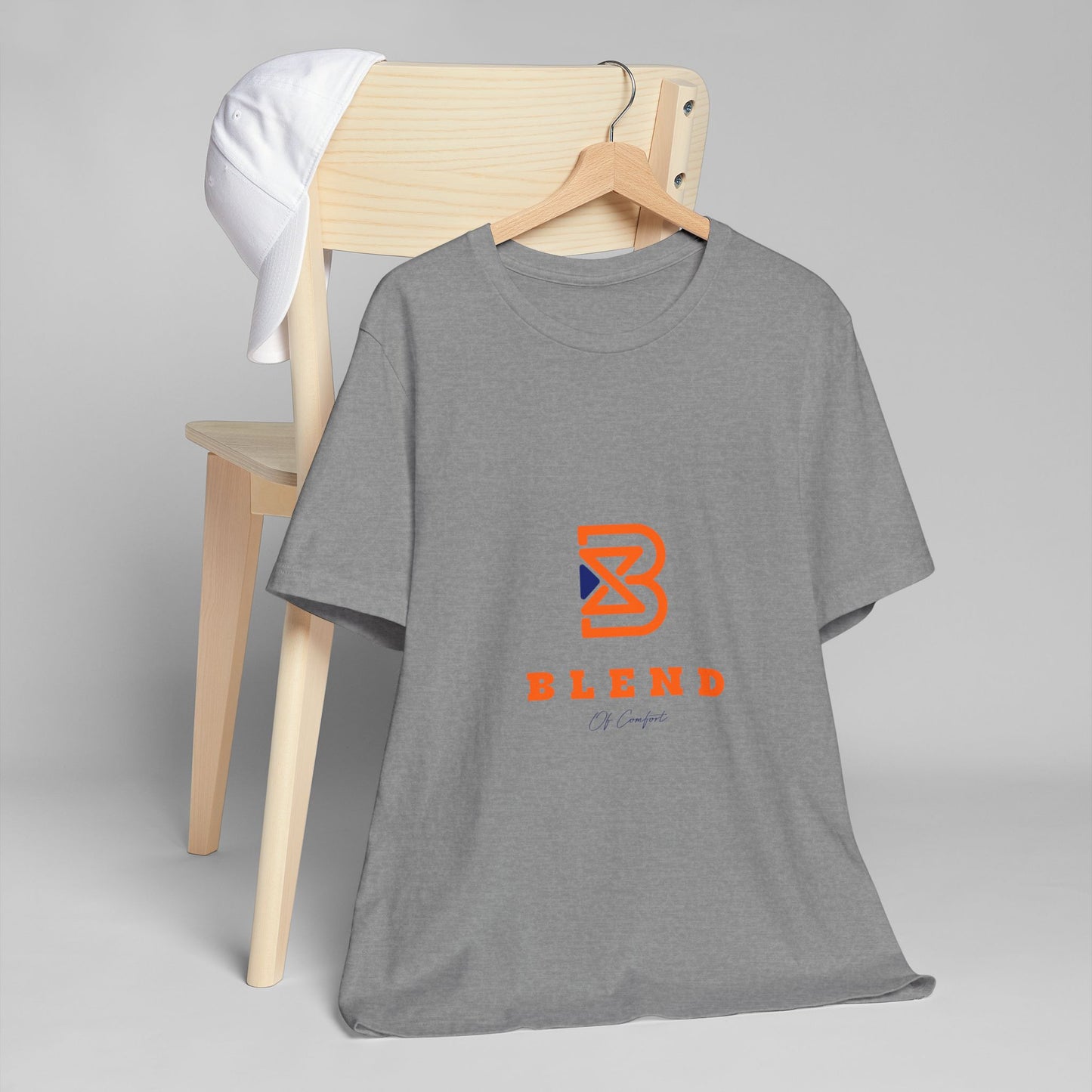 Blend Logo T-Shirt — Bold Orange Brand Tee