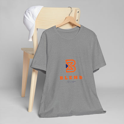 Blend Logo T-Shirt — Bold Orange Brand Tee