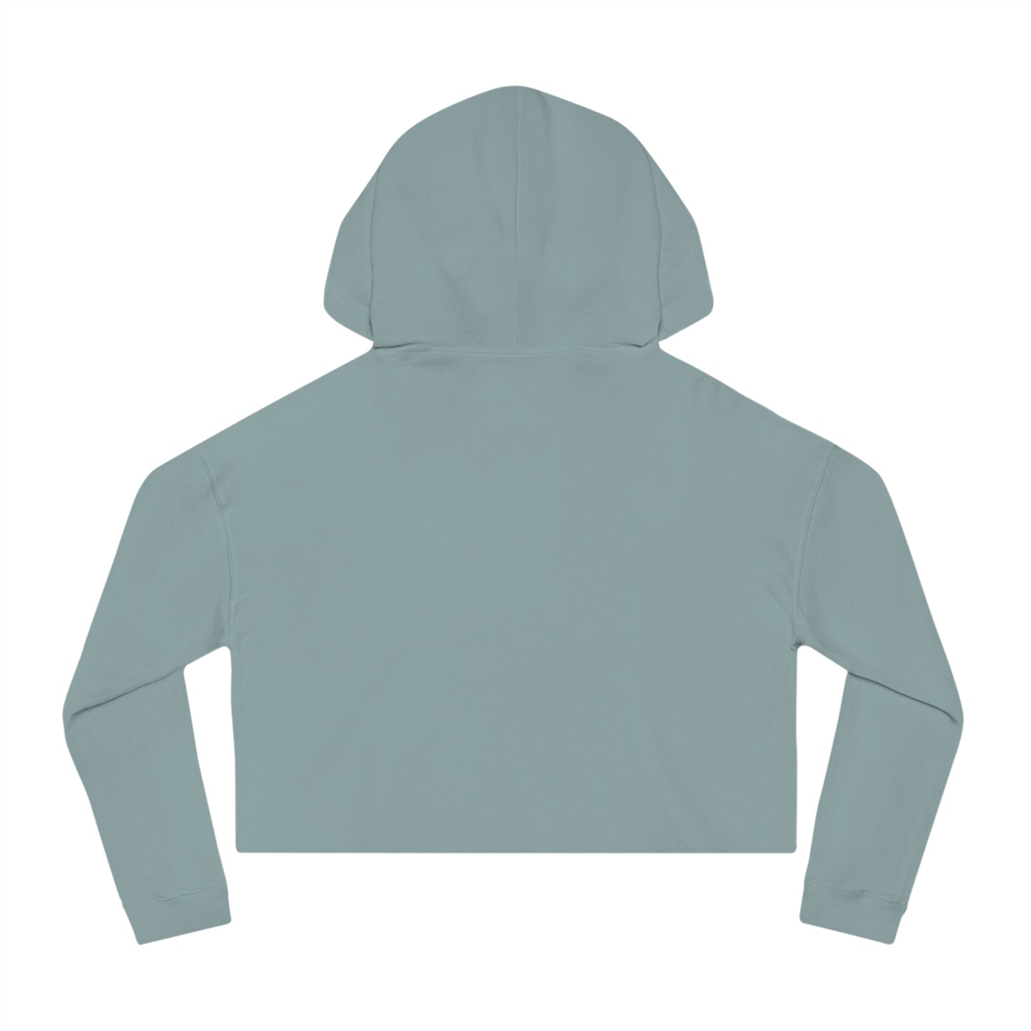 Cropped Hoodie - BLEND Logo Graphic Crop Hooded Sweatshirt