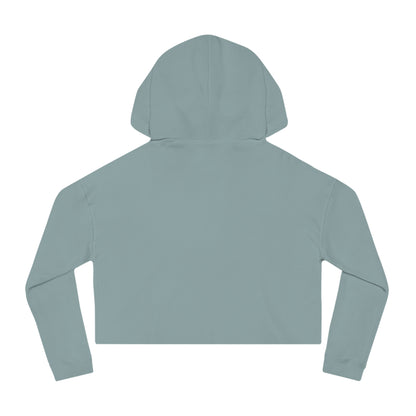 Cropped Hoodie - BLEND Logo Graphic Crop Hooded Sweatshirt